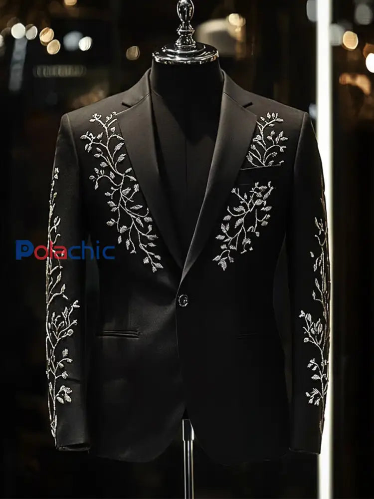 Blazer décontracté vintage pour hommes A / S