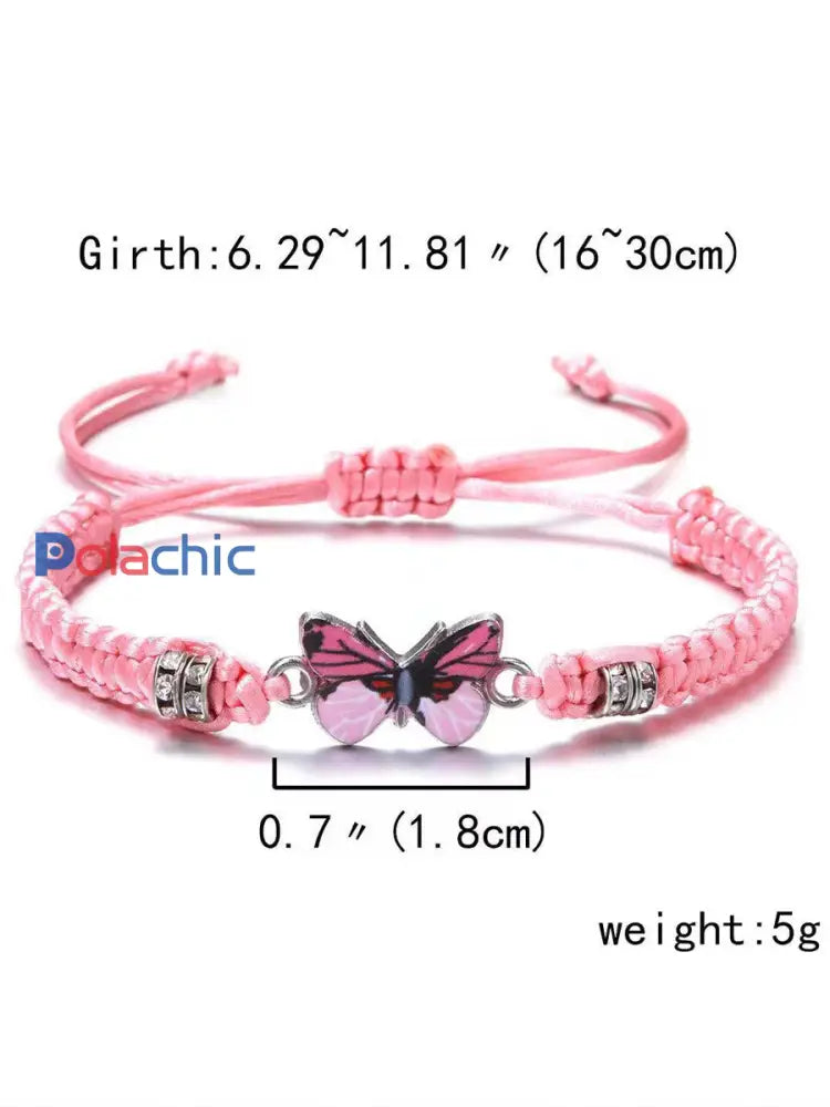 Bracelet cancer du sein pour femme Rose / ONE