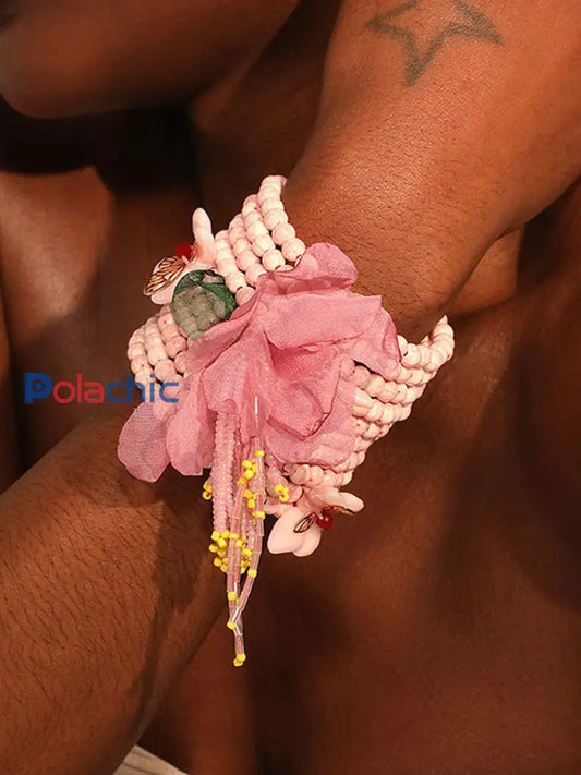 Bracelet Cancer du sein Rose Femme Rose / ONE