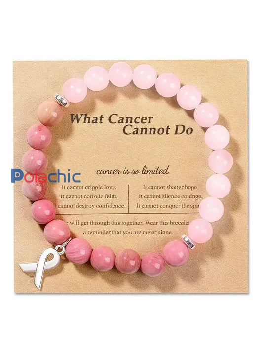 Bracelet Femme Cancer Du Sein Rose