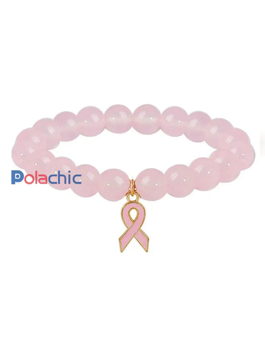 Bracelet Femme Cancer Du Sein Rose A / ONE