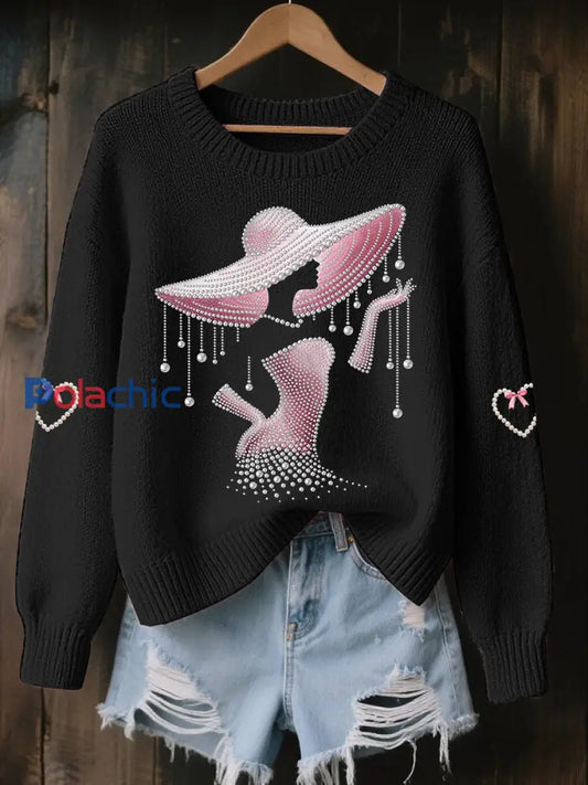 Chandail Breast Cancer Awareness Femme Noir / S