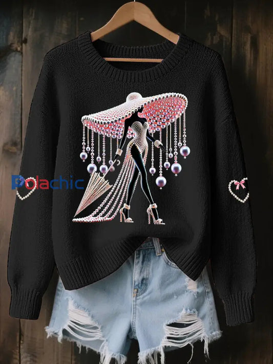 Chandail Breast Cancer Awareness Femme Noir / S