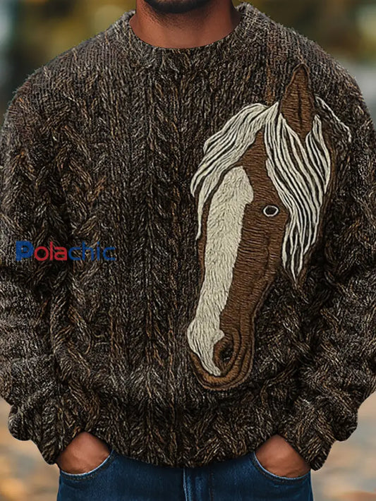Chandail Cozy Style Western Homme comme image / S