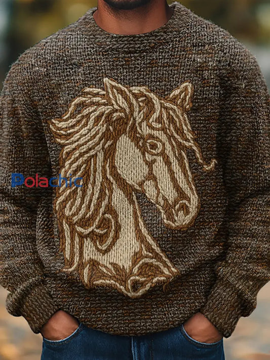 Chandail Cozy Style Western Homme comme image / S