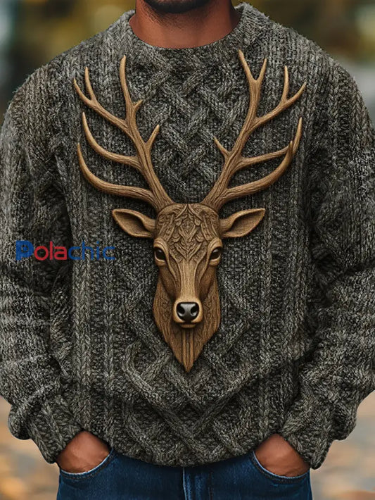 Chandail Cozy Style Western Homme comme image / S