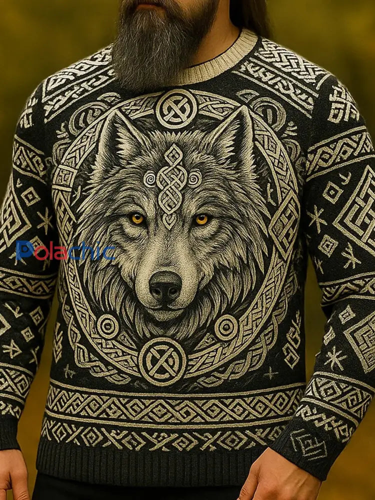 Chandail Viking Homme Noir / S