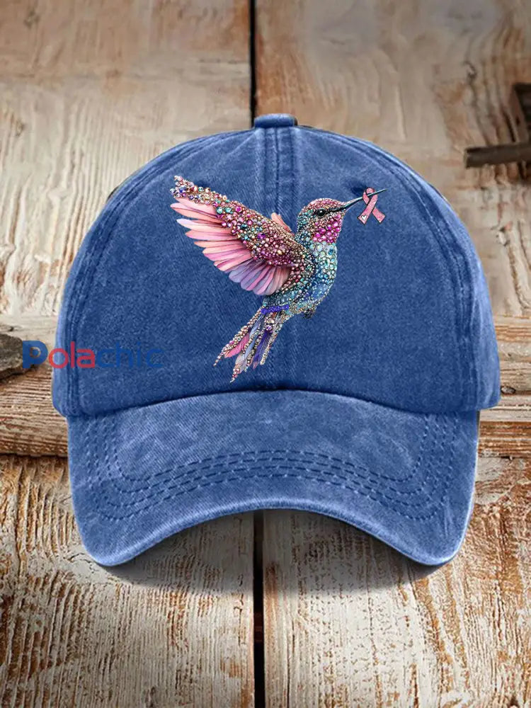 Chapeau unisexe design hawaïen de villégiature Bleu / ONE