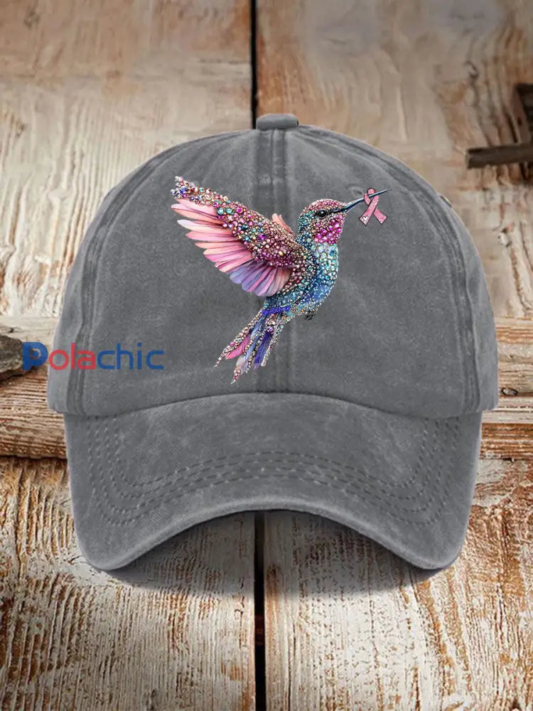 Chapeau unisexe design hawaïen de villégiature Gris / ONE