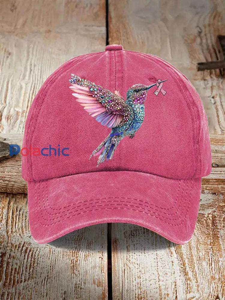 Chapeau unisexe design hawaïen de villégiature Rose Rouge / ONE