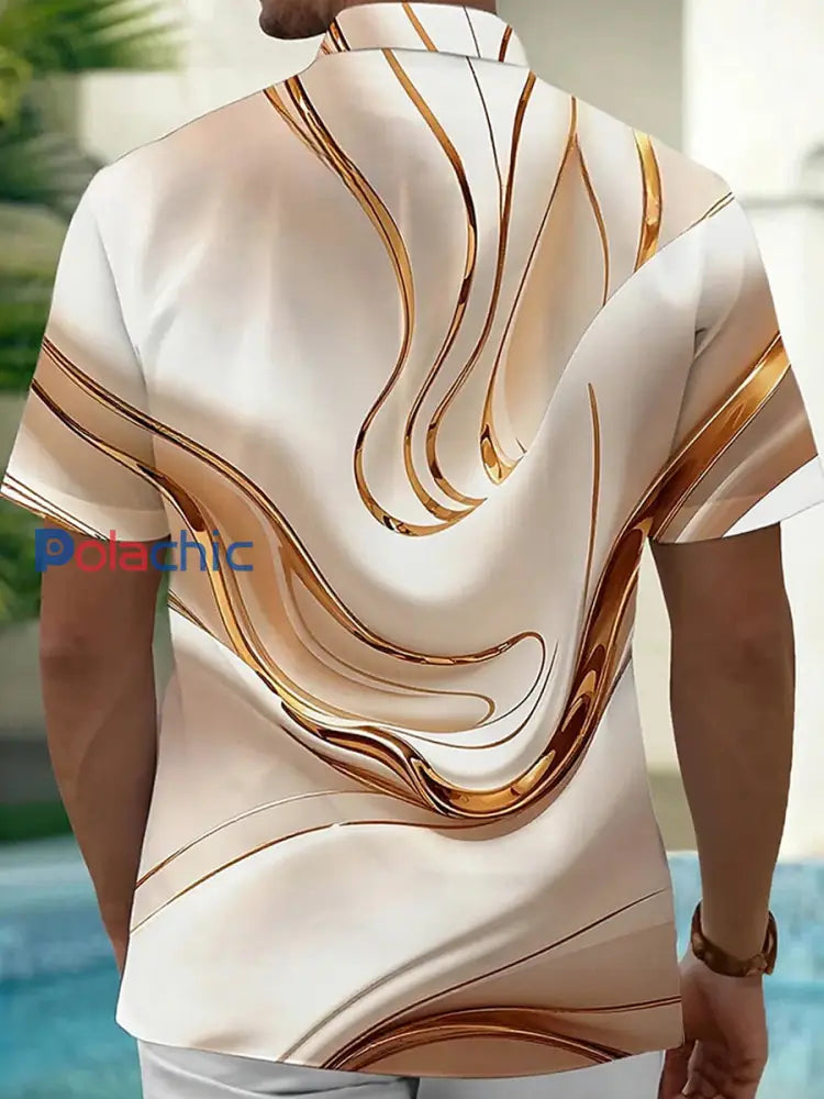 Chemise de vacances décontractée Art Print pour hommes