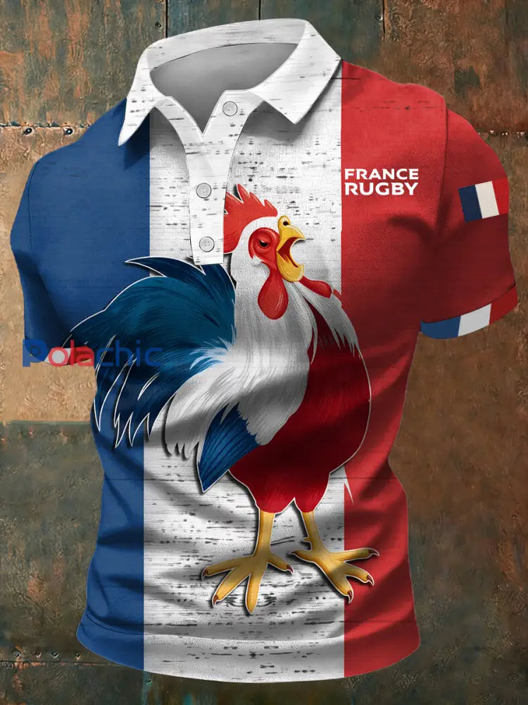 Chemise France Rugby Homme comme image / S