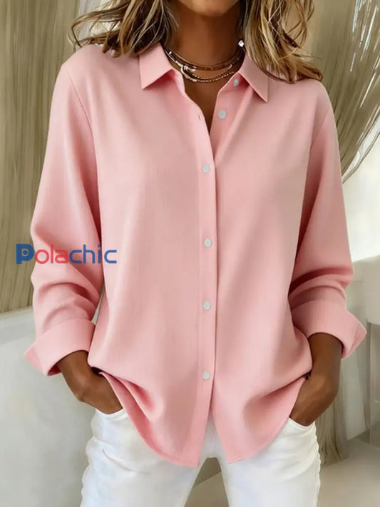 Chemises de sensibilisation au cancer du sein pour femmes Rose / S