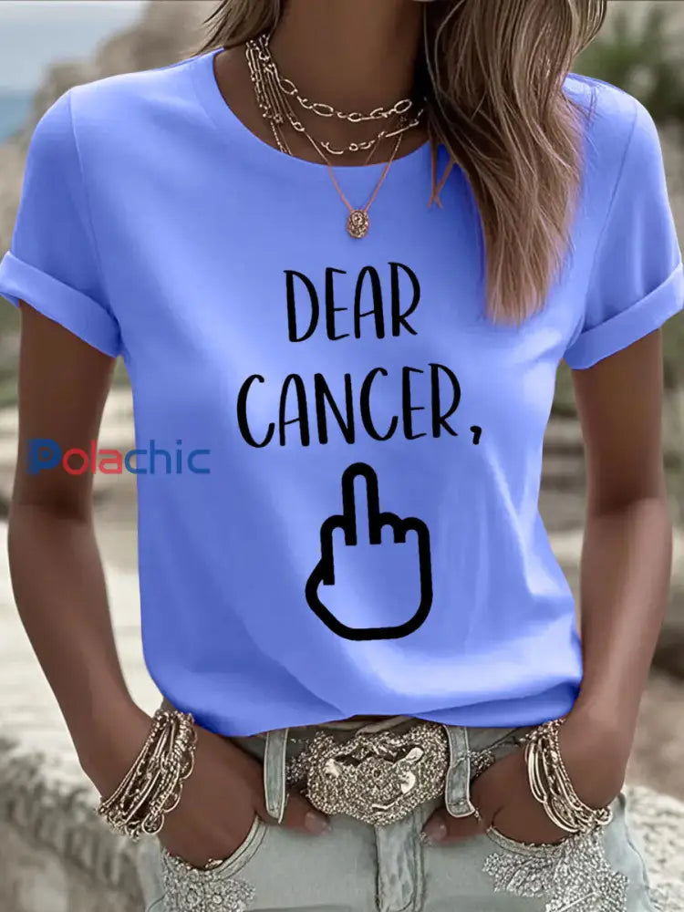 Cher cancer des femmes vous avez choisi la mauvaise chienne T shirts