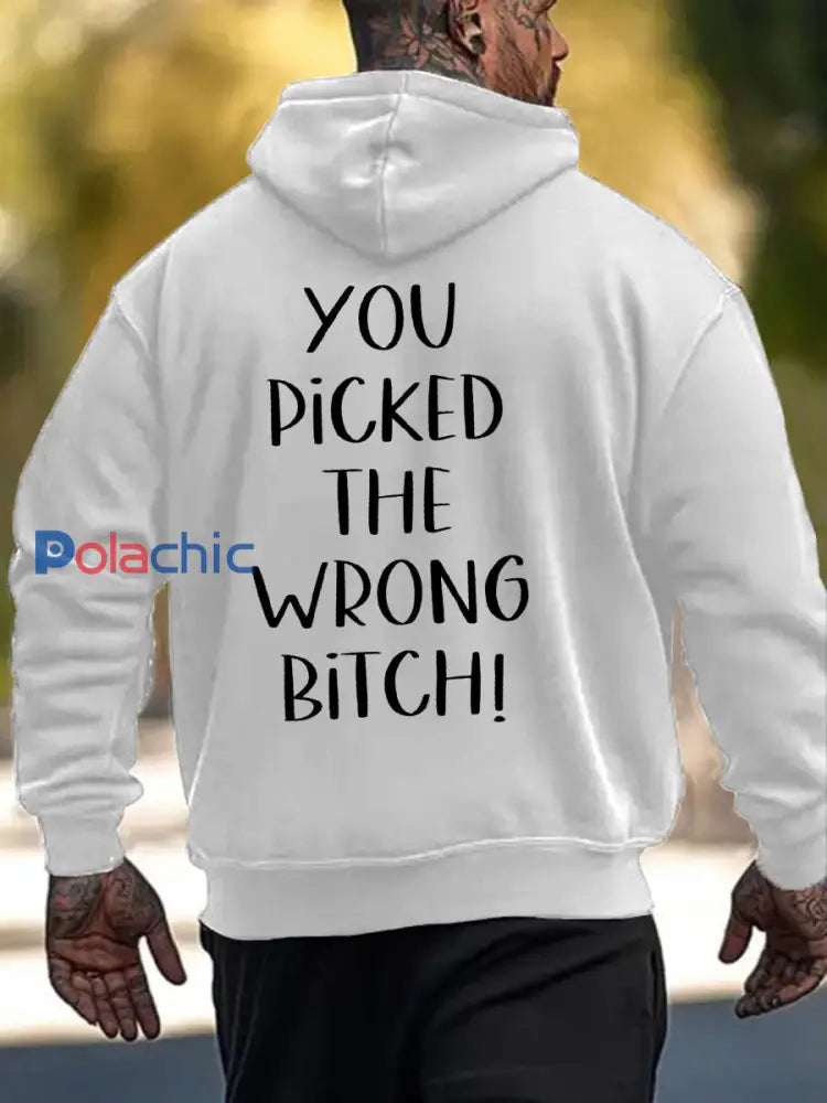 Cher cancer des hommes vous avez choisi le mauvais sweat shirts de chienne