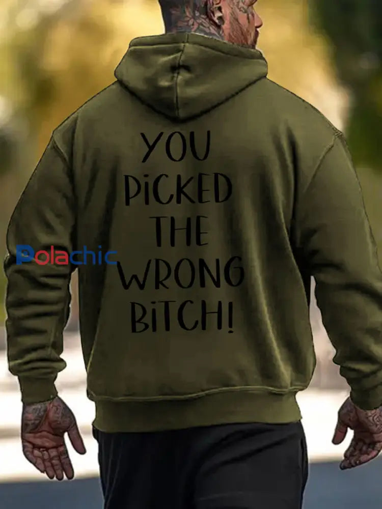 Cher cancer des hommes vous avez choisi le mauvais sweat shirts de chienne