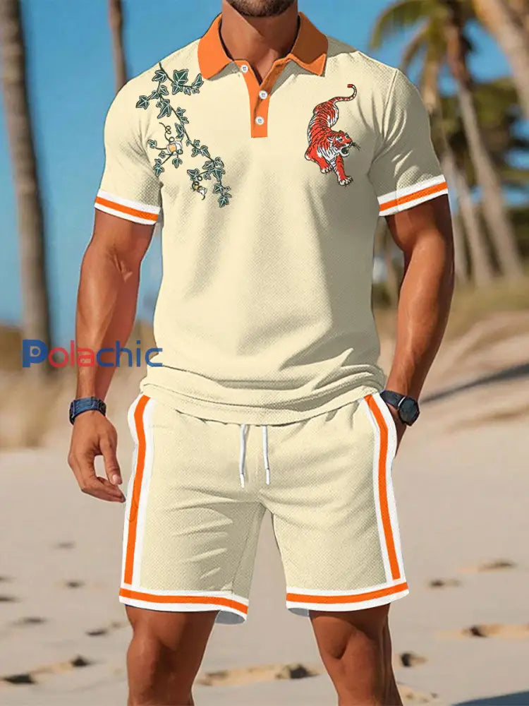 Ensembles de style de vacances pour hommes comme image / S