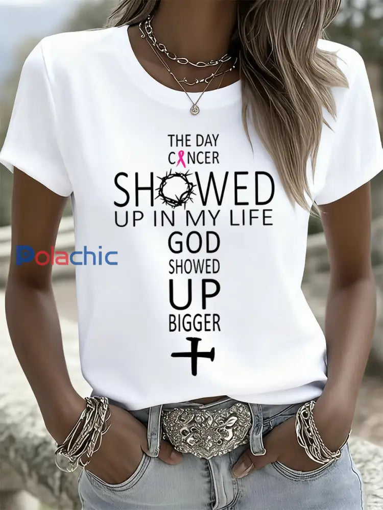 Femme Vintage Animal Floral Art Décontracté Manches Courtes A / S