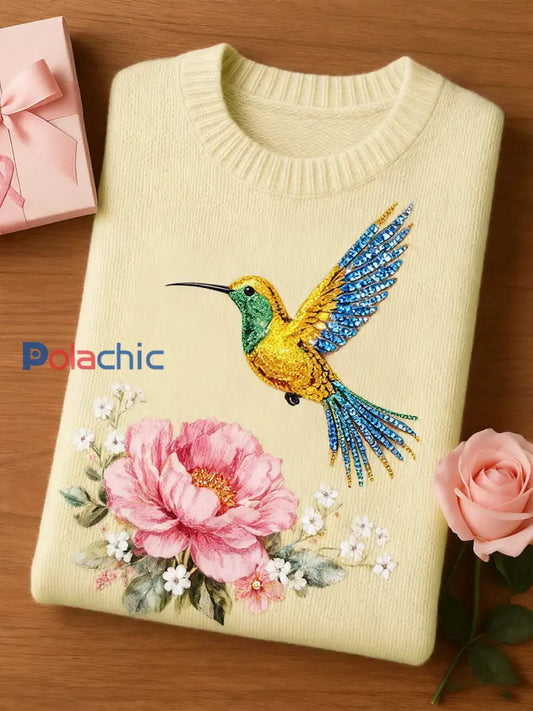 Haut à manches courtes en tricot artistique imprimé animal pour femmes A / S