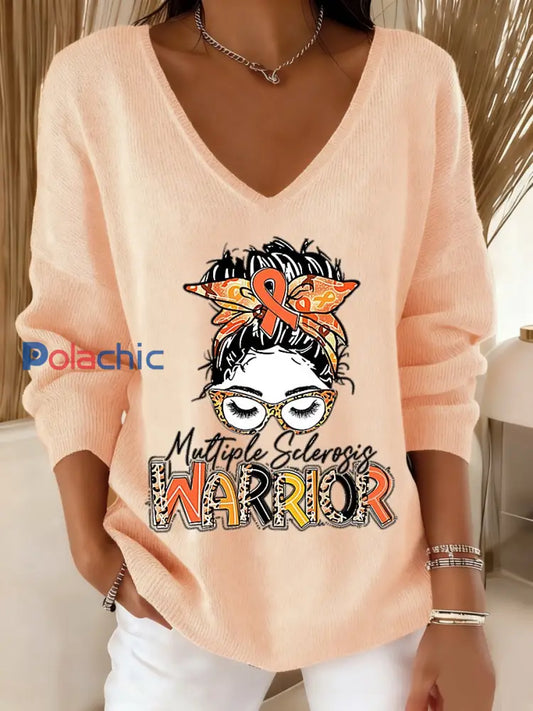 Haut Décontracté Rétro Animal Art Floral Col V Femme A / S