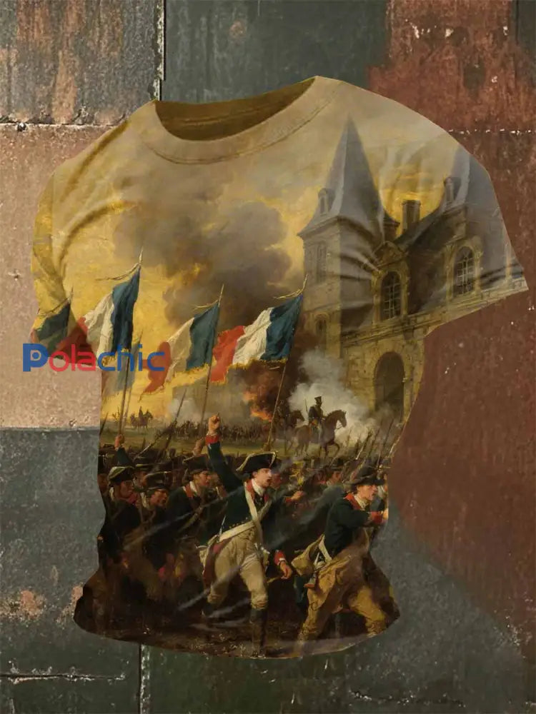 Homme Vintage T shirt décontracté comme image / S