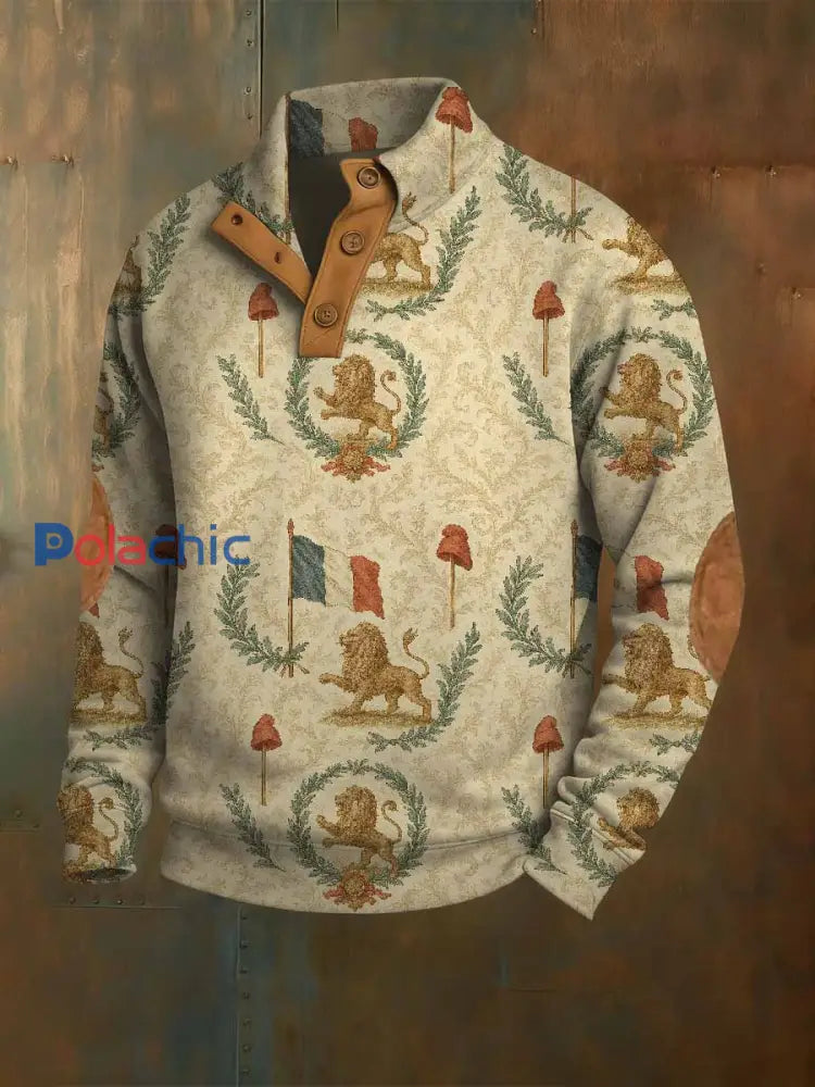 Hoodies décontractés Vintage Imprimés comme image / S