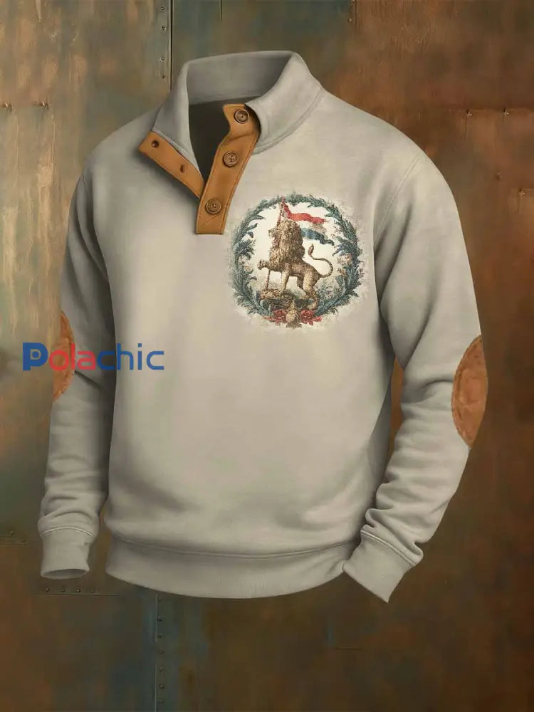 Hoodies décontractés Vintage Imprimés comme image / S