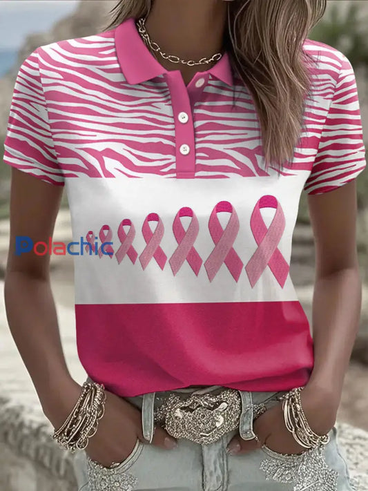 Le cancer du sein des femmes tops Rose / S
