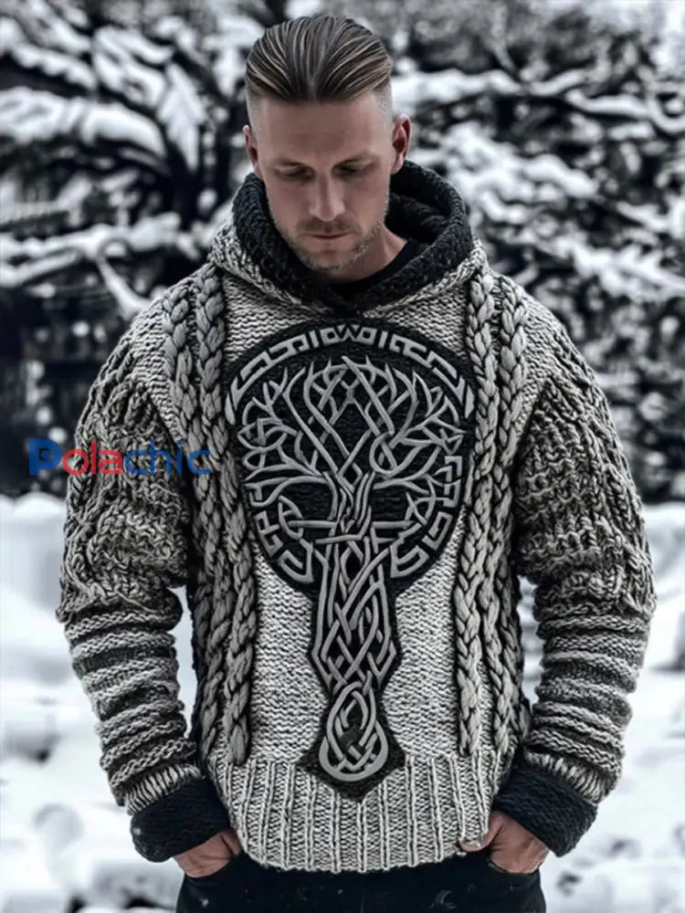 Le chandail à capuchon des hommes comme image / S