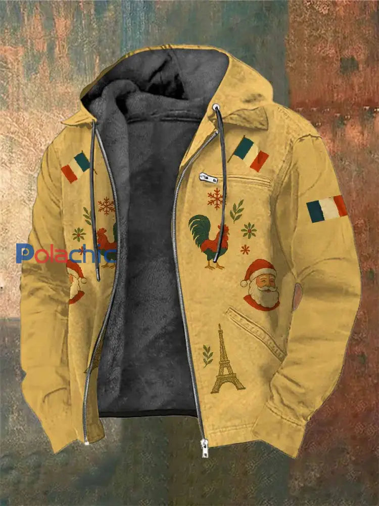 Manteau De Noël Français Vintage comme image / S