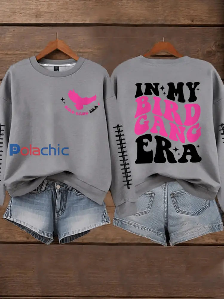 Mois de la sensibilisation au cancer du sein des femmes Football Fans Sweatshirt gris clair / S