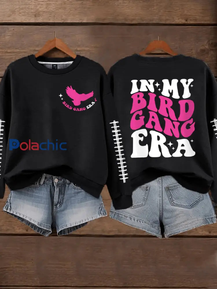 Mois de la sensibilisation au cancer du sein des femmes Football Fans Sweatshirt noir / S
