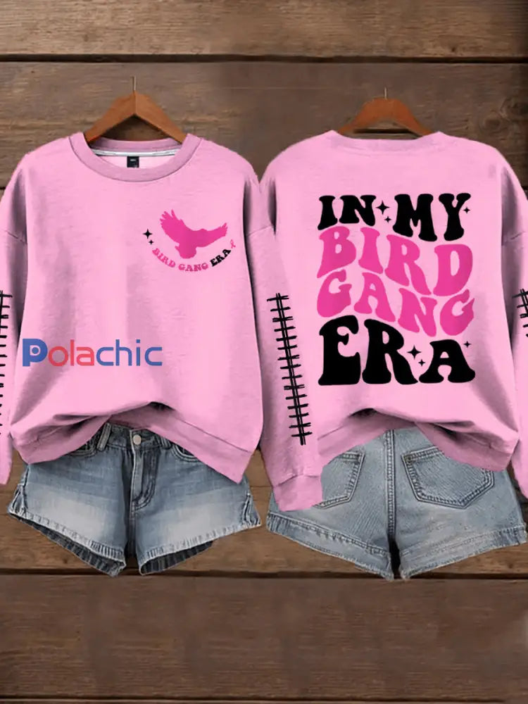 Mois de la sensibilisation au cancer du sein des femmes Football Fans Sweatshirt rose clair / S