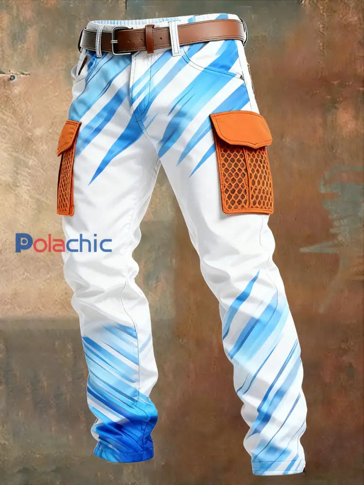 Pantalon de travail décontracté de style d’affaires rétro pour hommes A / S