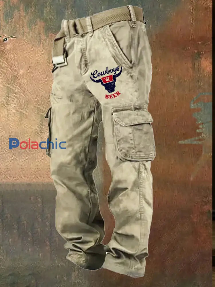 Pantalon de travail décontracté de style d’affaires rétro pour hommes A / S