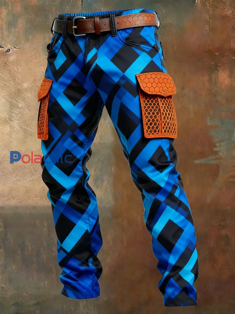 Pantalon de travail décontracté de style d’affaires rétro pour hommes A / S