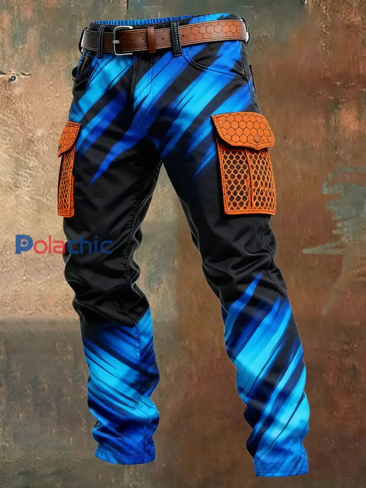 Pantalon de travail décontracté de style d’affaires rétro pour hommes A / S