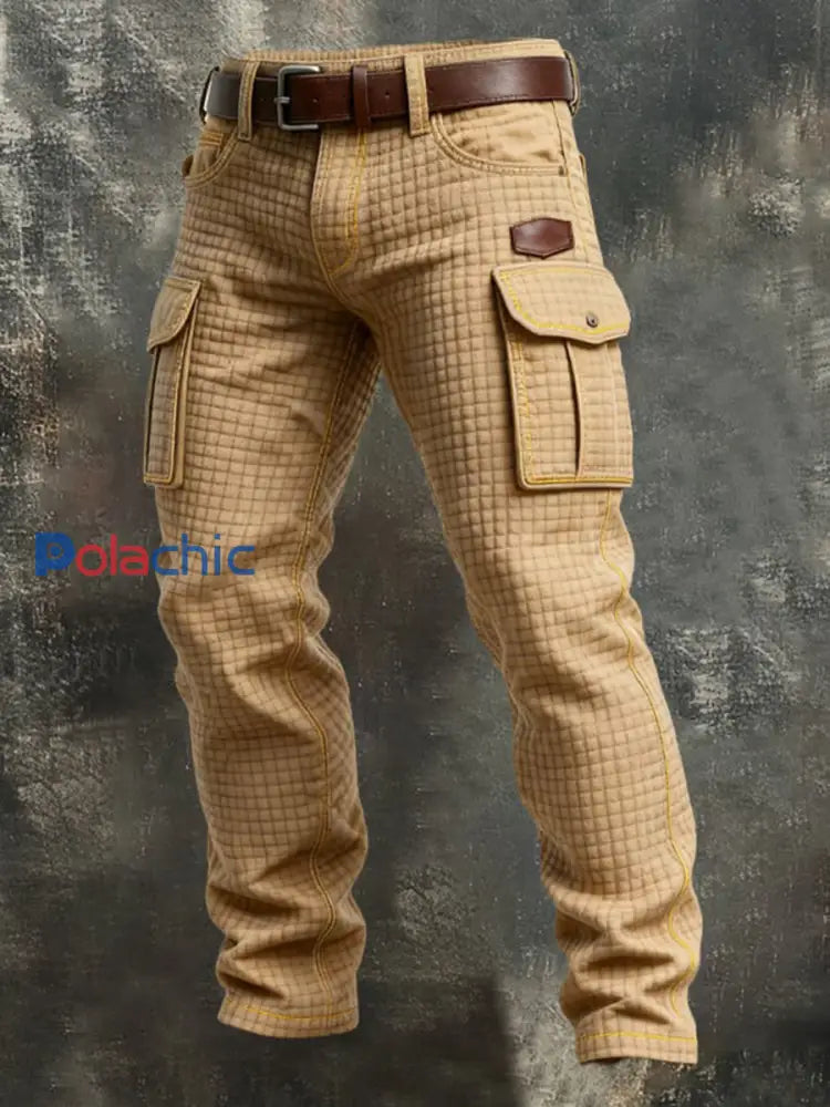 Pantalons de travail rétro d’extérieur pour hommes B / S