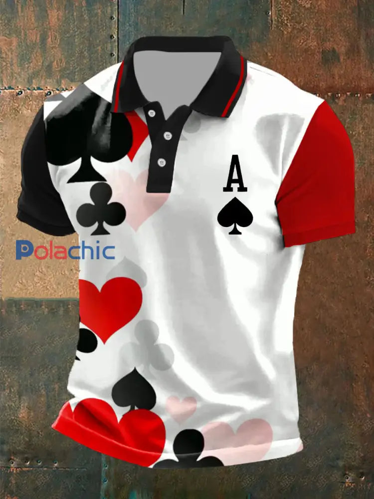 Poker hommes as de pique tops comme image / S