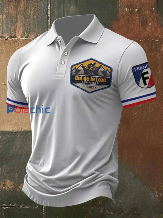 Polo À Manches Courtes Tour De France Pour Homme comme image / S
