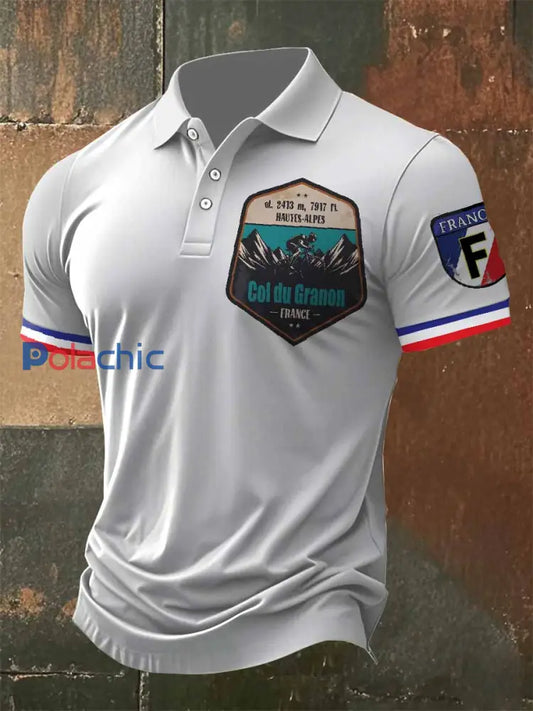 Polo À Manches Courtes Tour De France Pour Homme comme image / S