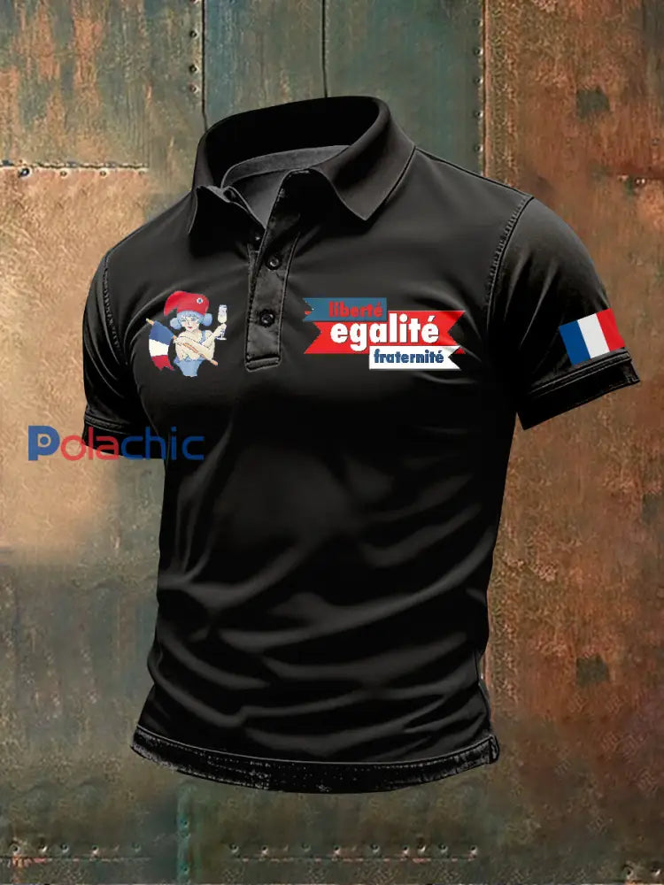 Polo Vintage Imprimé Homme comme image / M