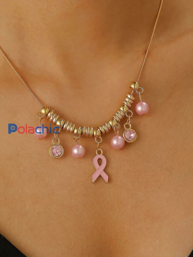 Sensibilisation au cancer du sein Accessoires ruban rose pour femmes