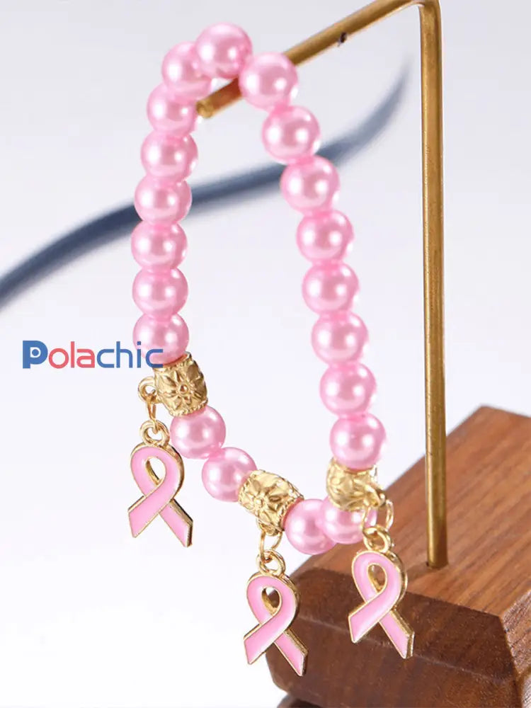 Sensibilisation au cancer du sein Accessoires ruban rose pour femmes
