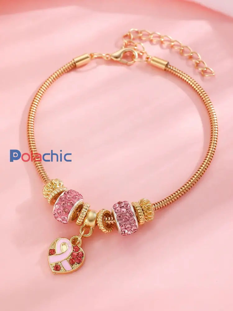 Sensibilisation au cancer du sein Accessoires ruban rose pour femmes A / ONE