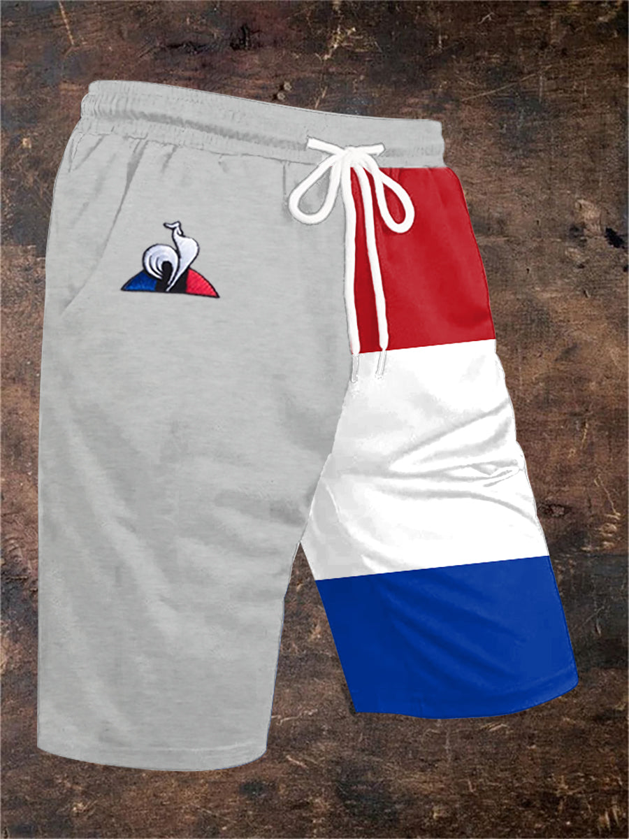 Short France Rugby Imprimé Homme