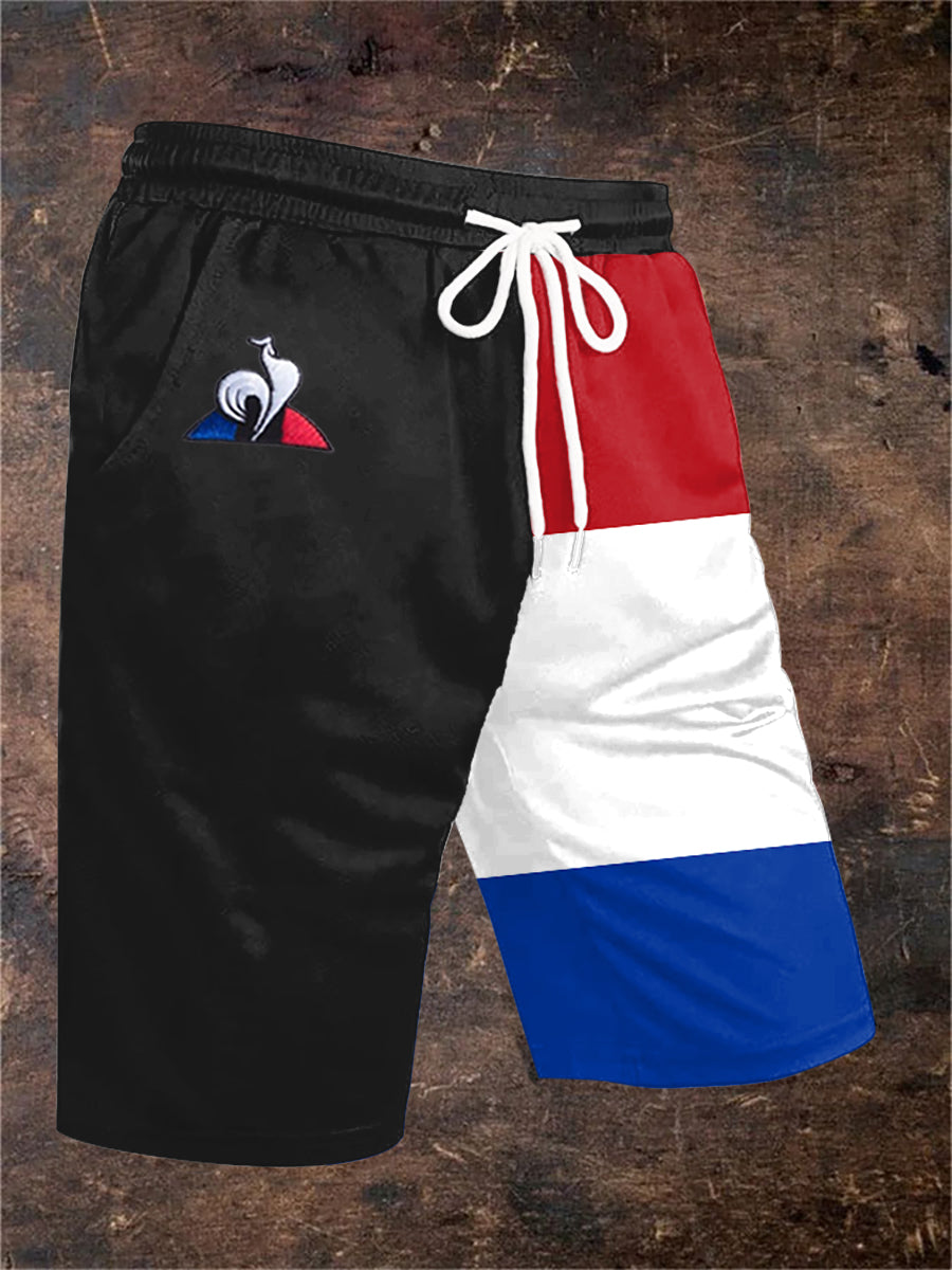 Short France Rugby Imprimé Homme
