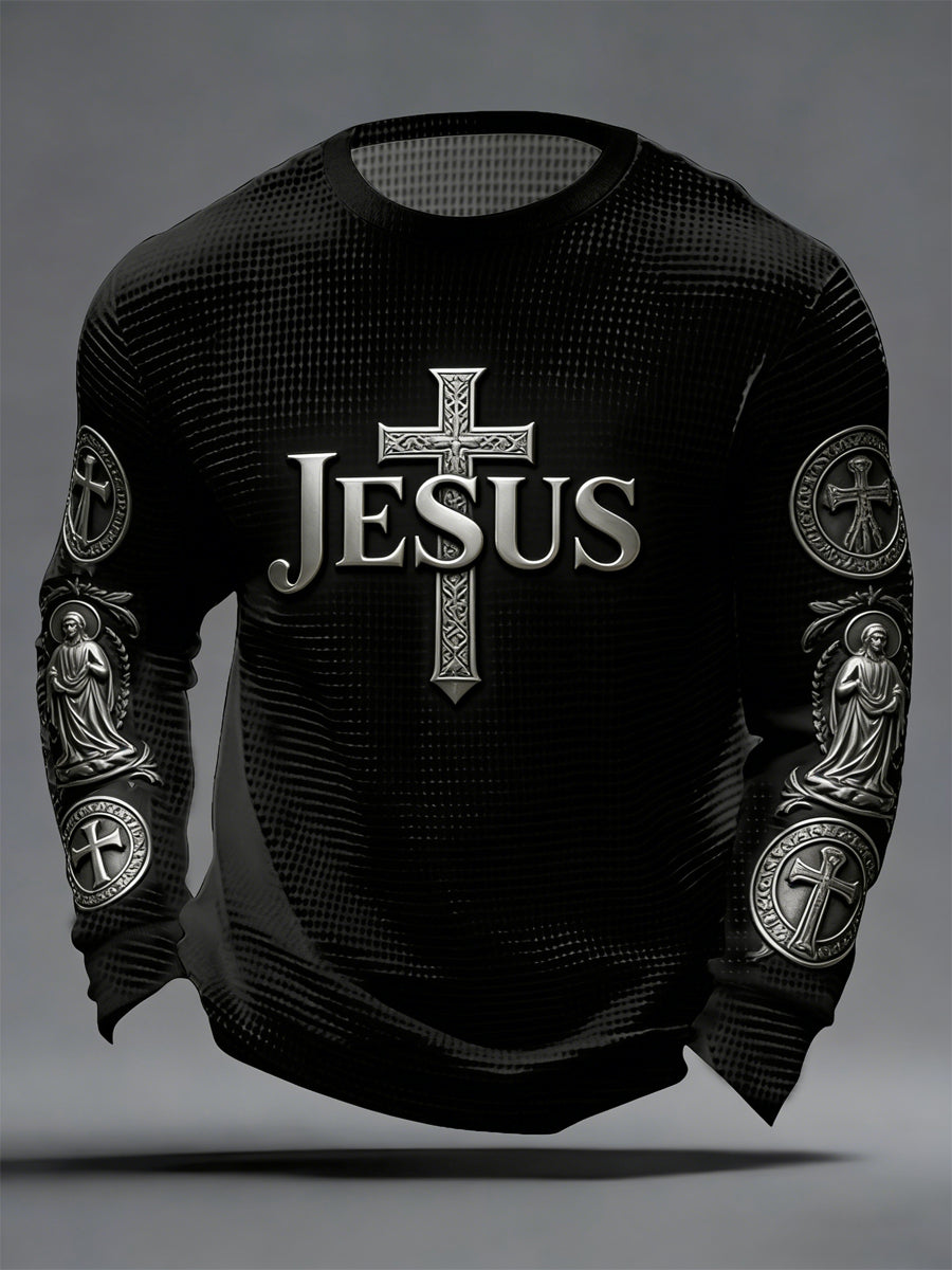 Haut Faith Waffle Homme