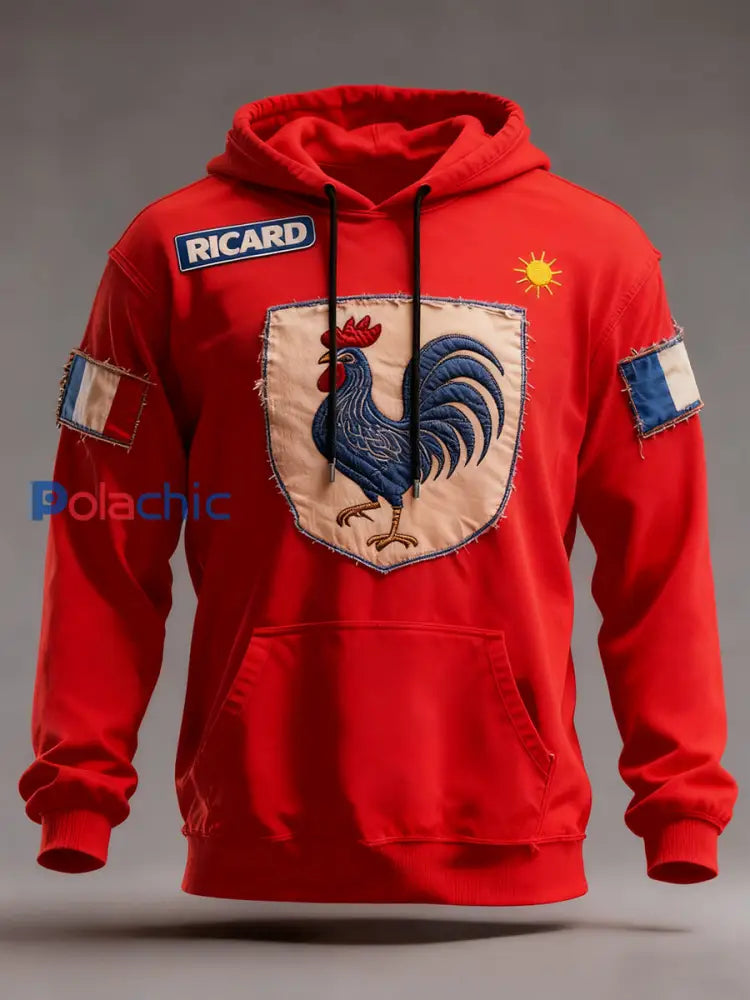 Sweat à capuche surdimensionné pour hommes avec poches B / S