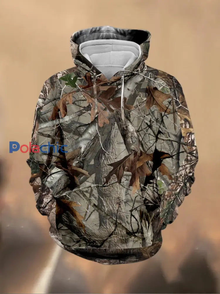 Sweat-shirt décontracté imprimé rétro pour hommes D / M